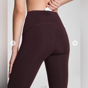 SPANX Booty Boost full length Leggings Truffle Brown
